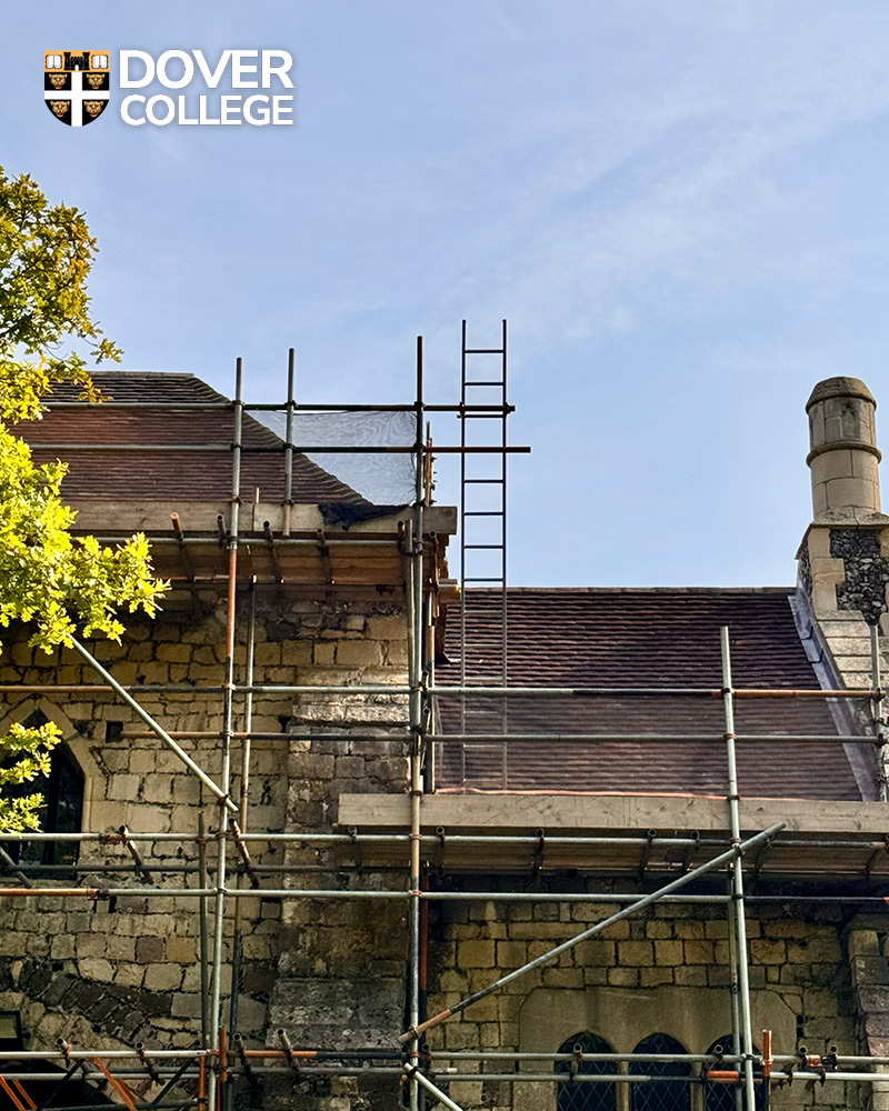 The Gate House Gets A New Roof