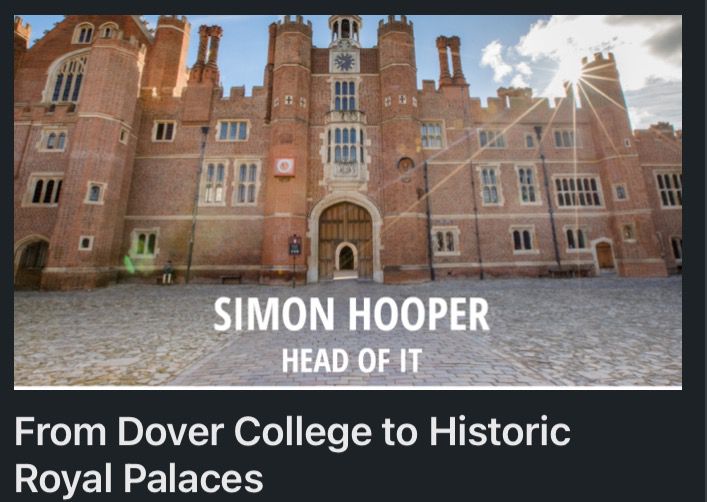 Form Dover College To Historical Royal Palaces