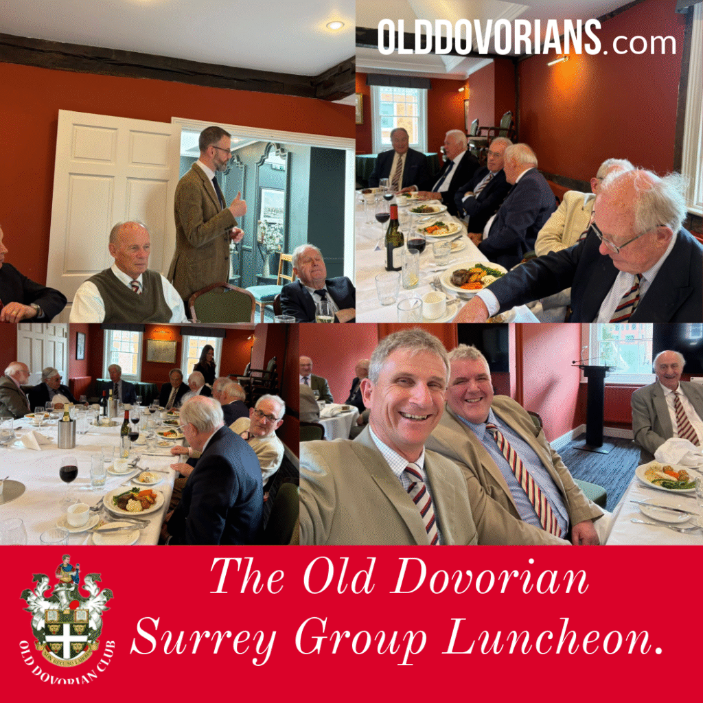 Old Dovorians Gather in Surrey for a Spirited Spring Lunch