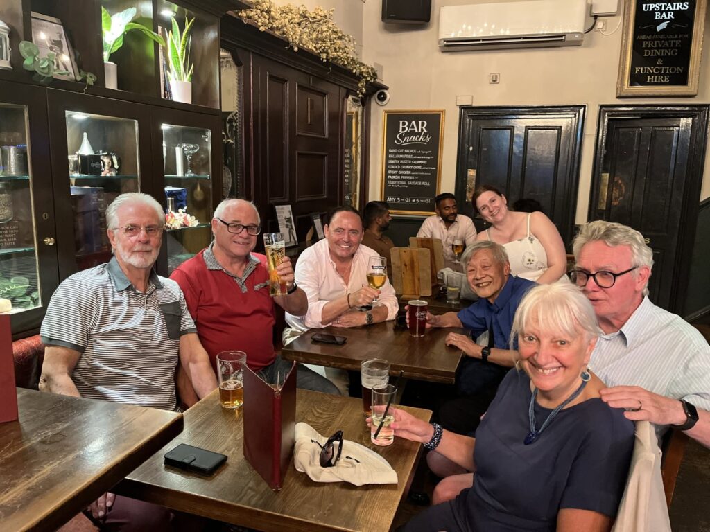 Old Dovorians Take Over the City — A Summer Evening at The Walrus & The Carpenter