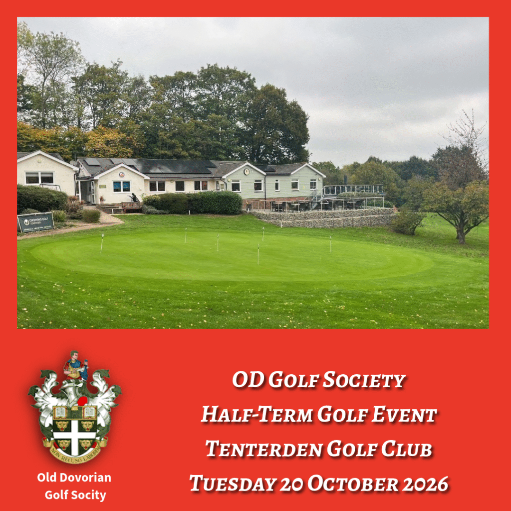 OD Golf Society Half-Term Golf Event At Tenterden Golf Club, Tuesday 20 October 2026