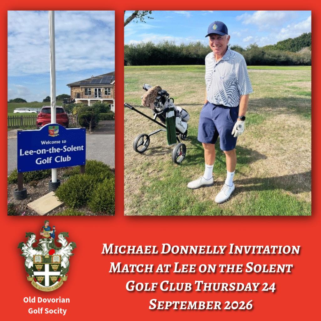 Old Dovorian Golf Society Match Report, Lee‑on‑the‑Solent Golf Club Thursday 24 September 2026